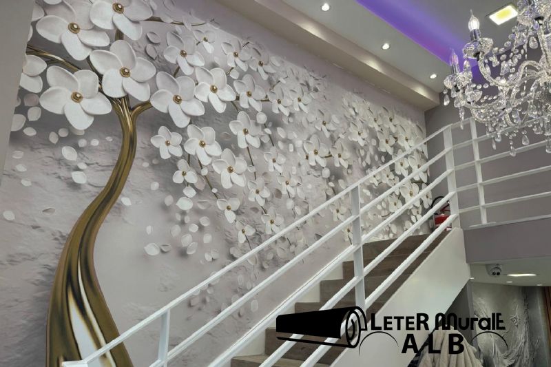 Letra murale me motive lulesh, Letra murale me peizazhe, Letra murale me motive orientale, Letra murale me motive abstrakte, Letra murale me motive detare